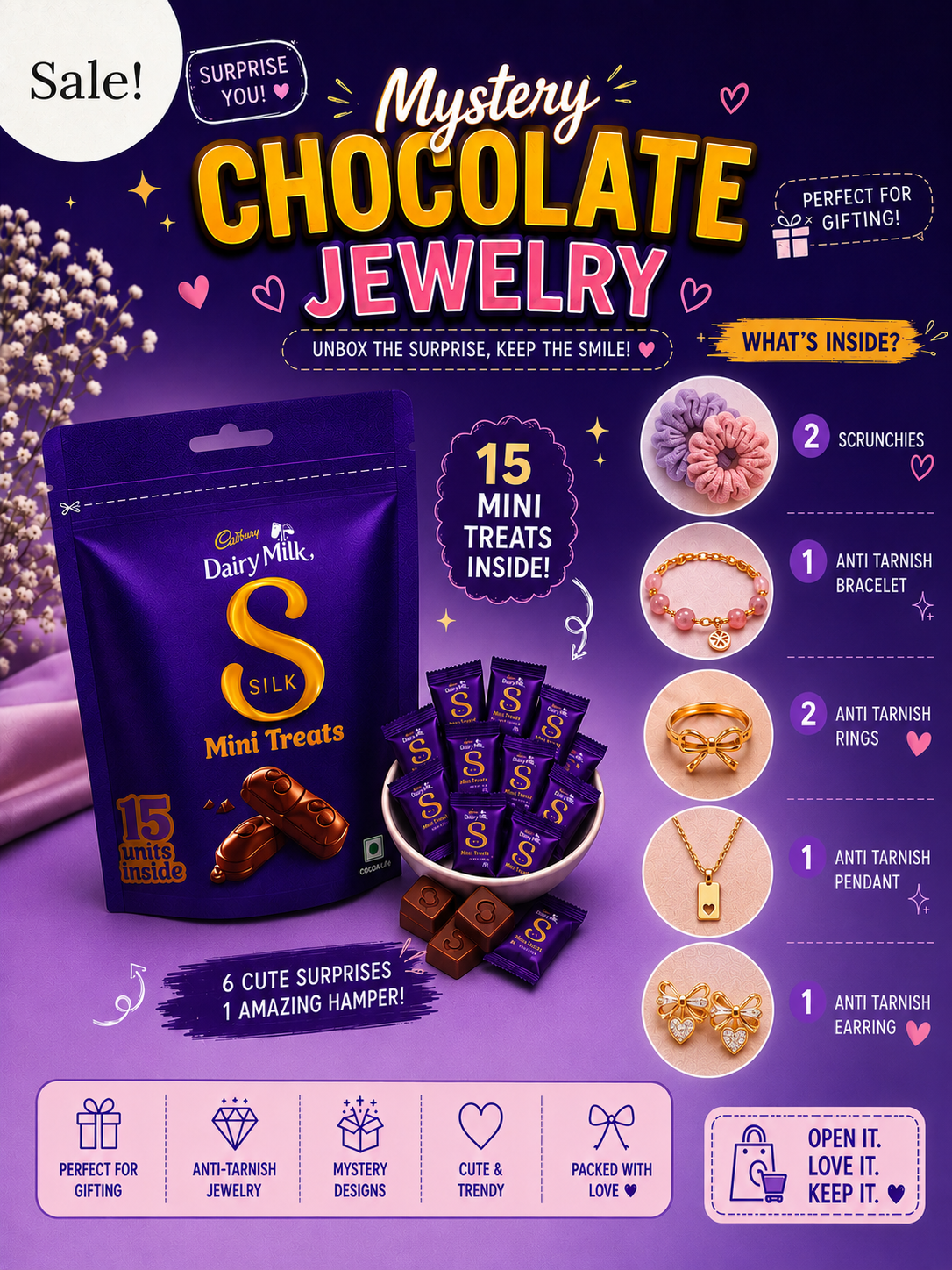 Mystery Jewellery Chocolate Hamper
