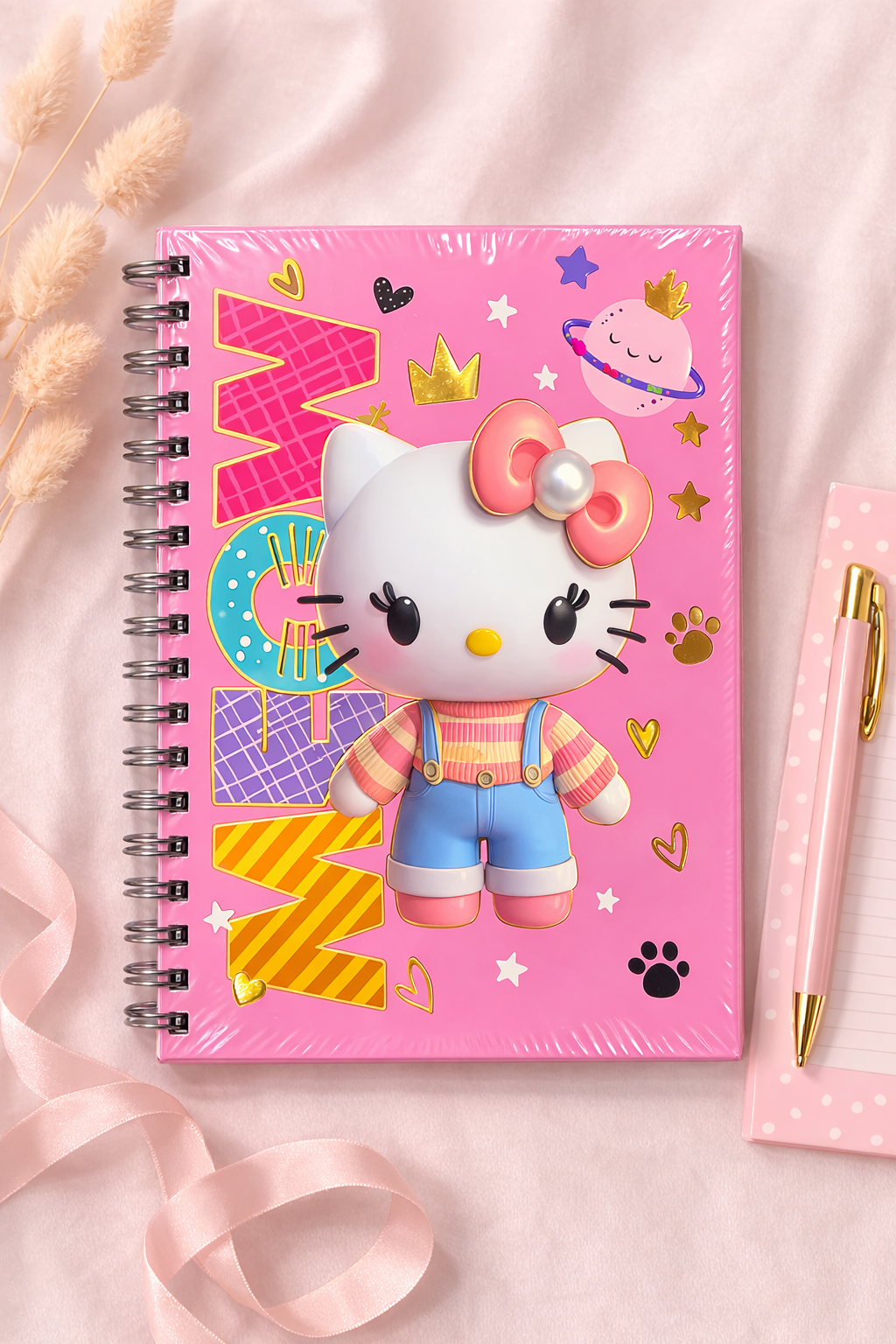 Hello Kitty Fun Pop Spiral Notebook