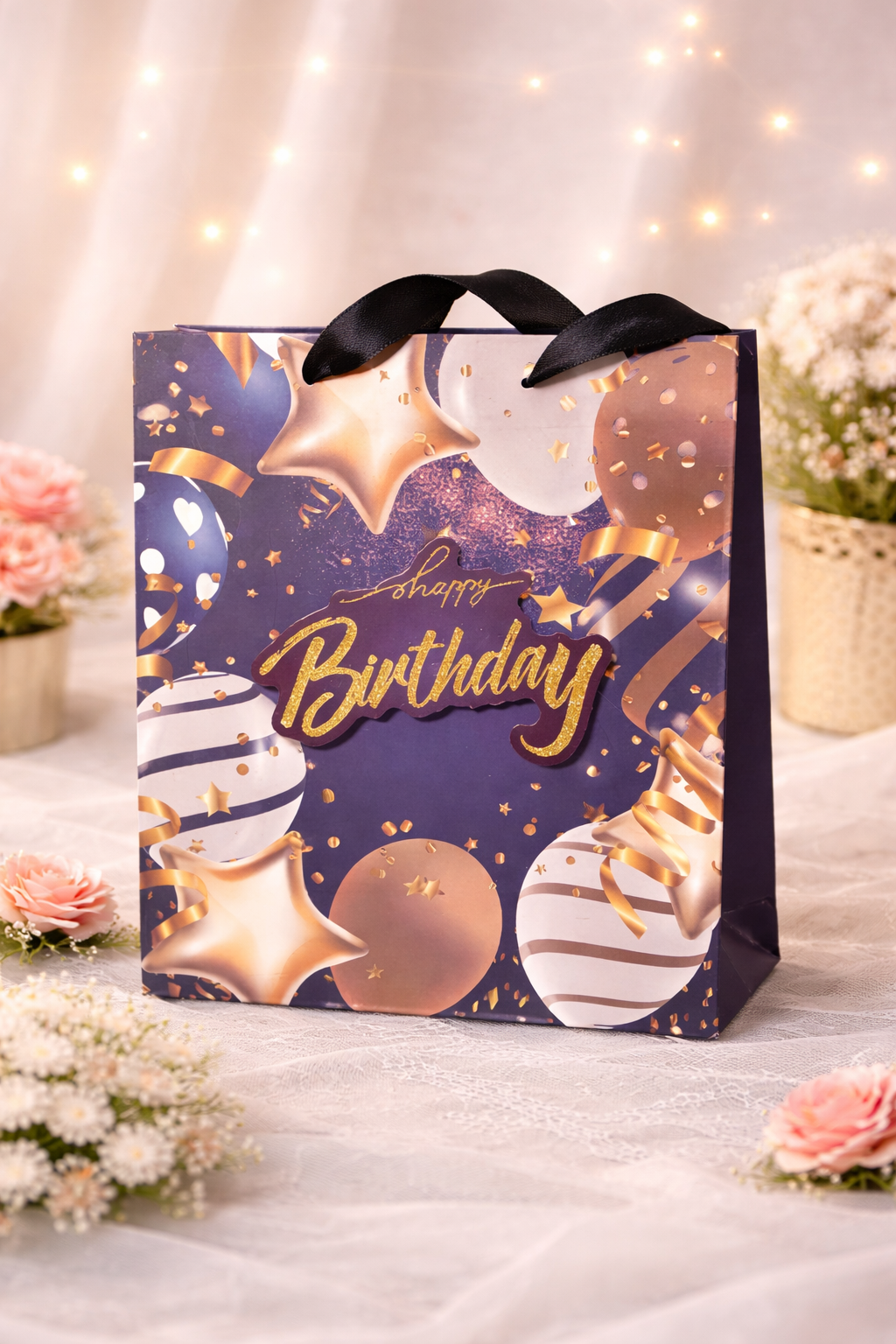 Luxury Midnight Birthday Gift Bag