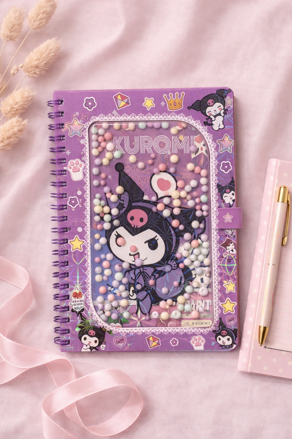 Kuromi Shaker Spiral Diary