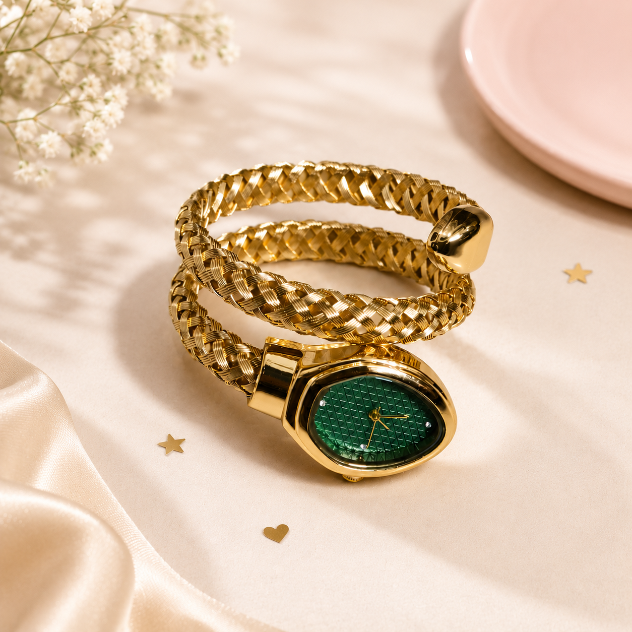 Olive Princess Wrap Watch