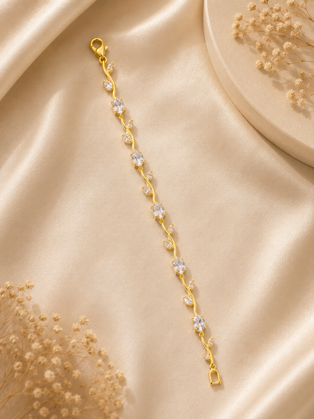 Ivory Tulip Bracelet