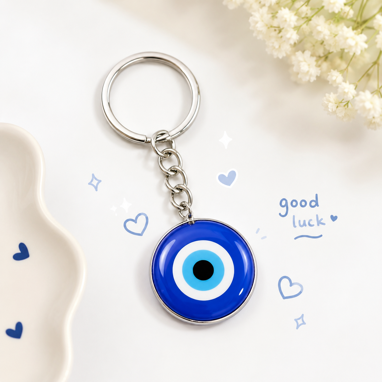 Evil Eye keychain