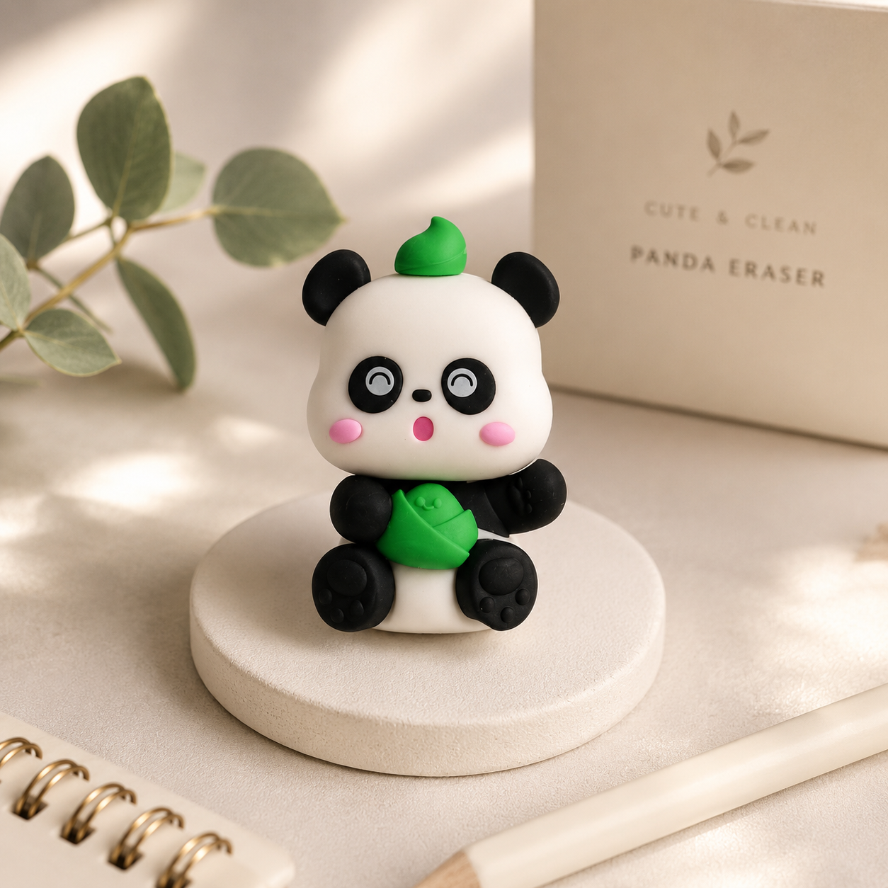 Baby Bamboo Panda Eraser