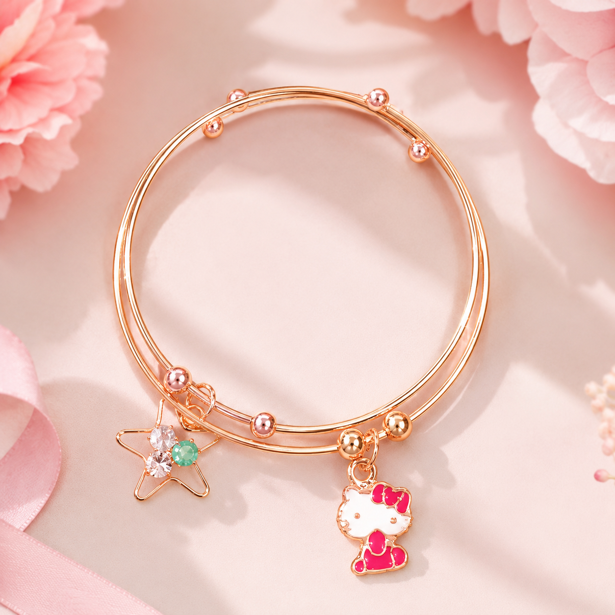 Kitty Star Duo Bracelet