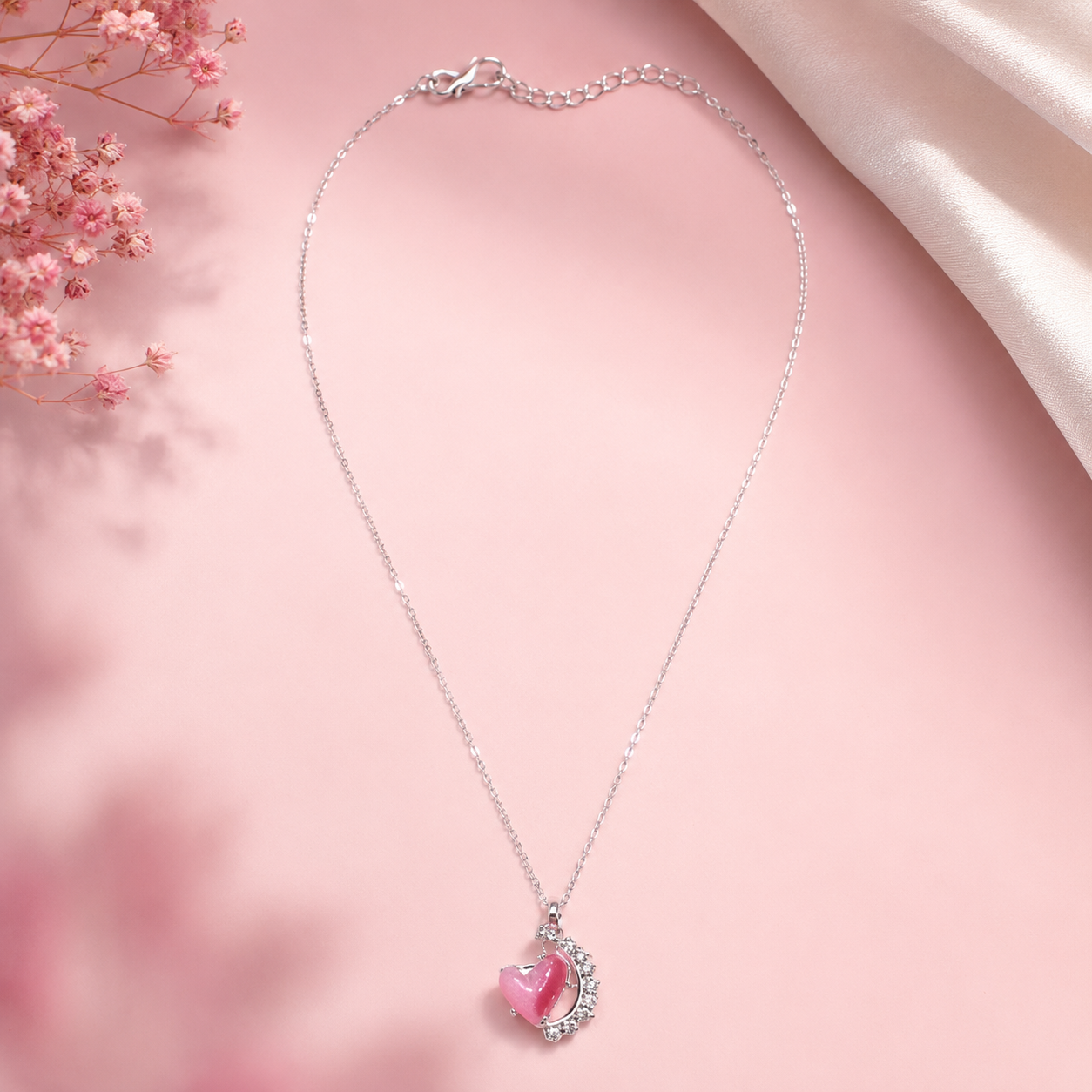 Pink Love Halo Pendant