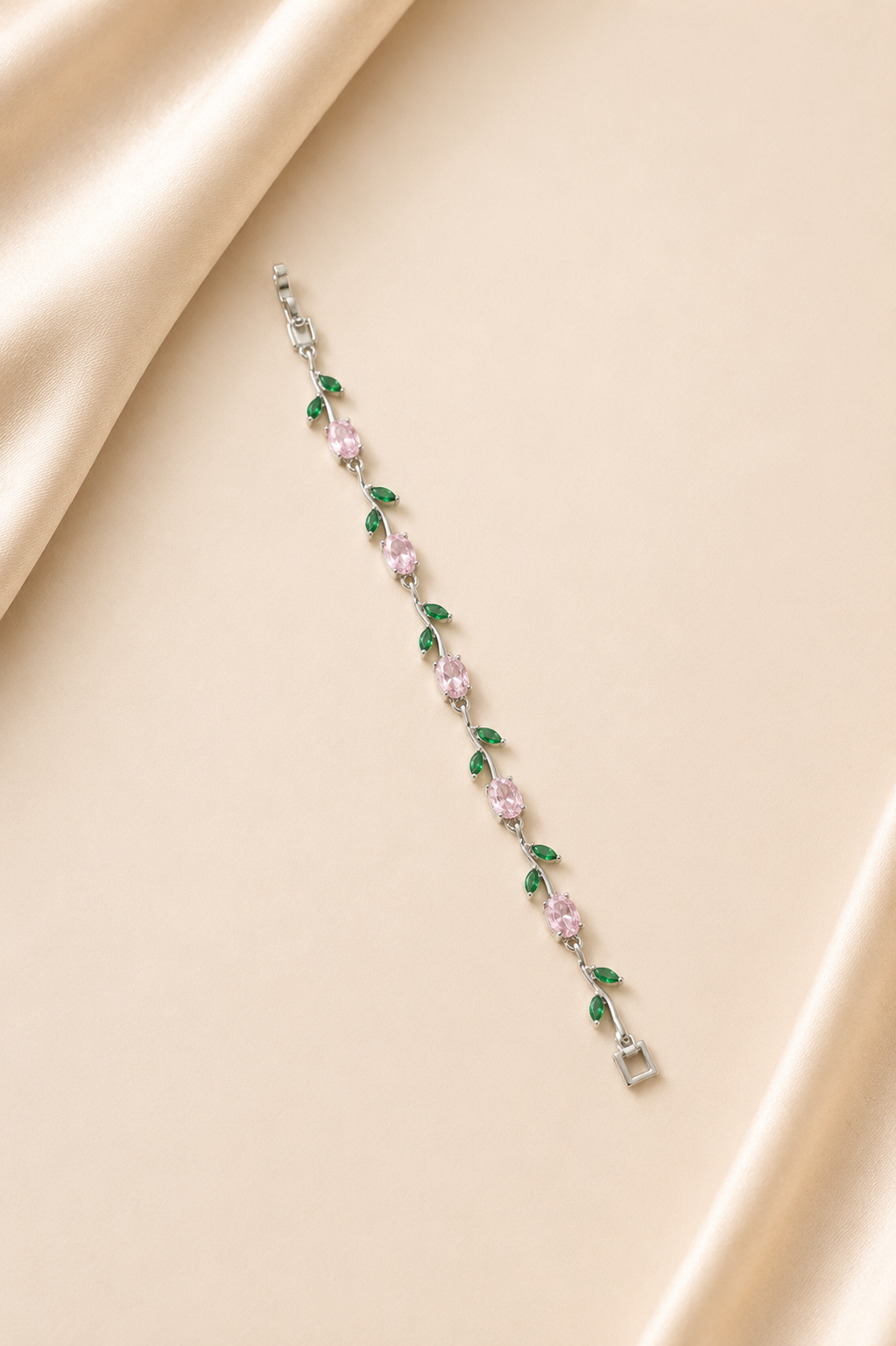 Rose Tulip Vine Bracelet