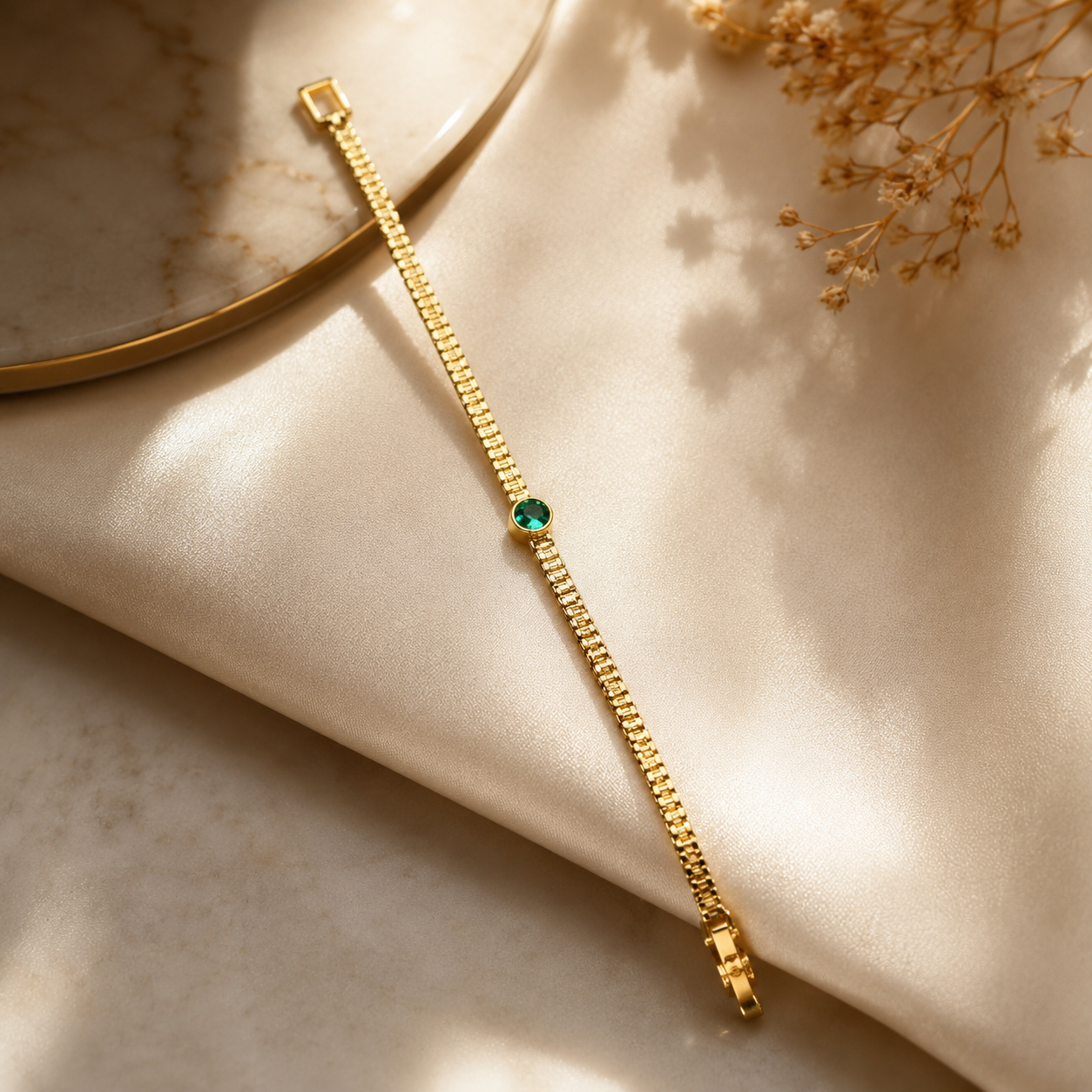 Imperial Emerald Bracelet