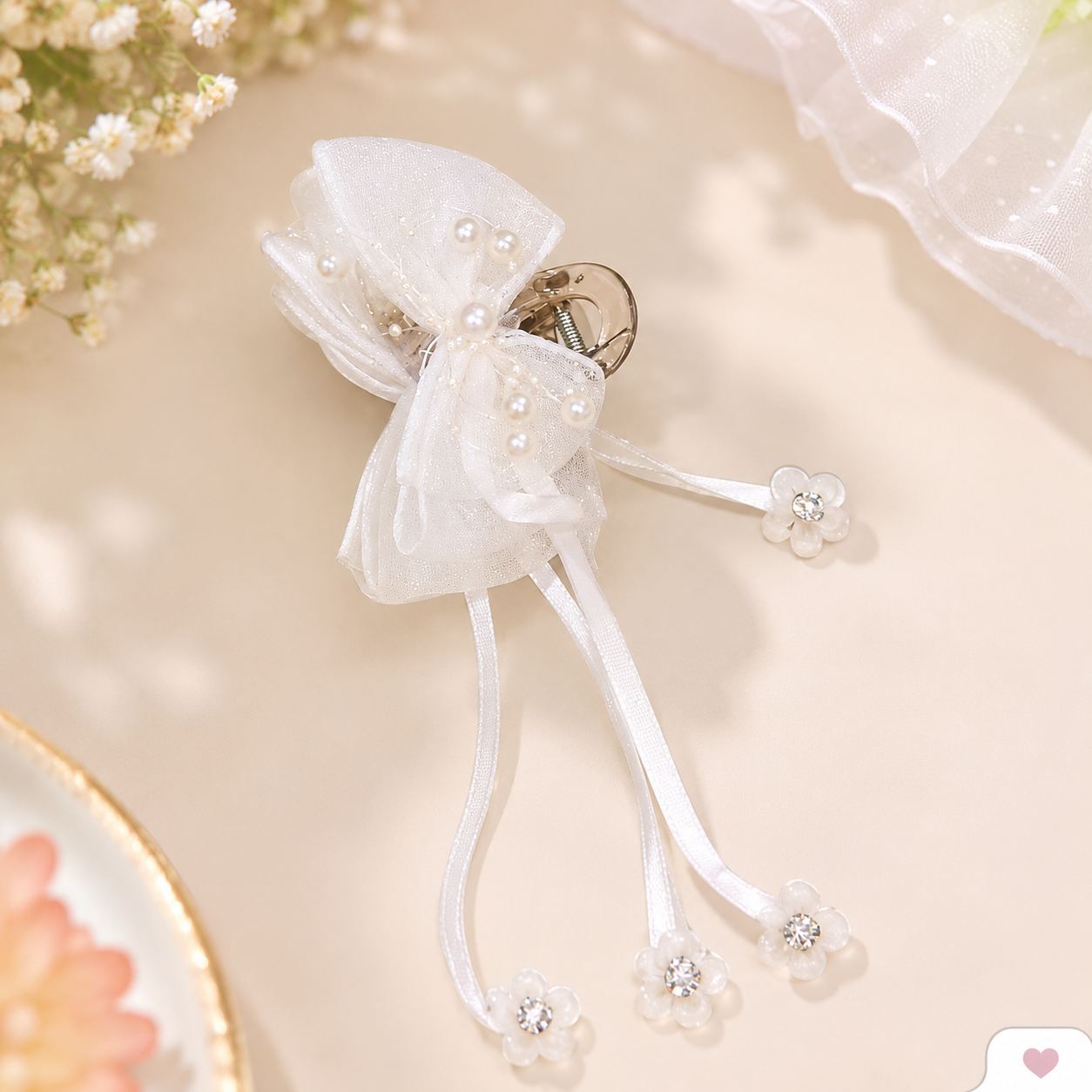 Angel Bloom Hair Clip