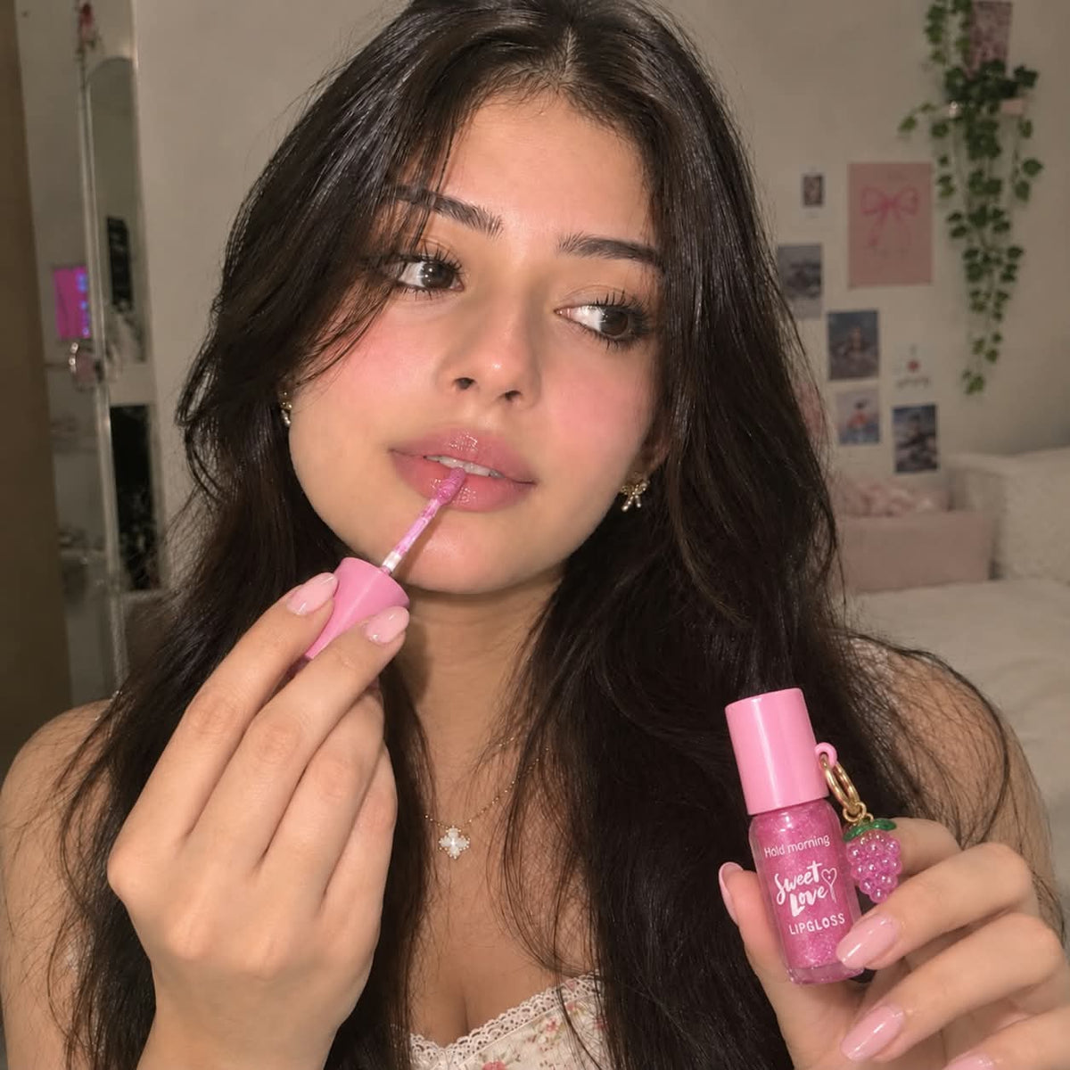 Grape Kiss Shimmer Lip Gloss