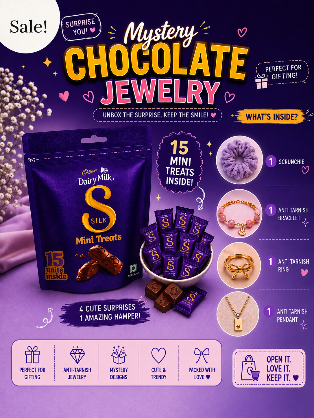 Mystery Jewellery Chocolate Hamper