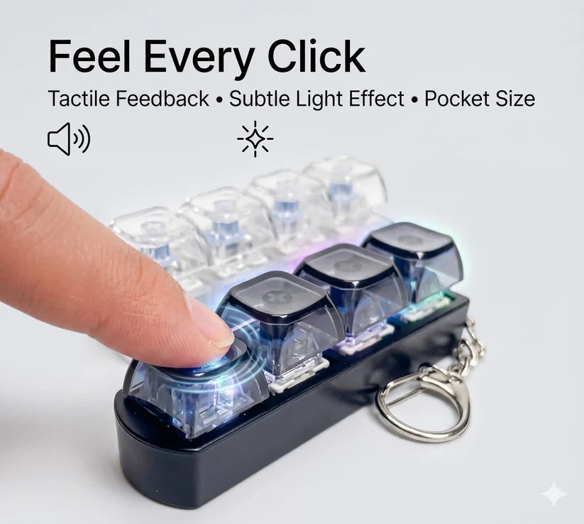 Trending keyboard keychain
