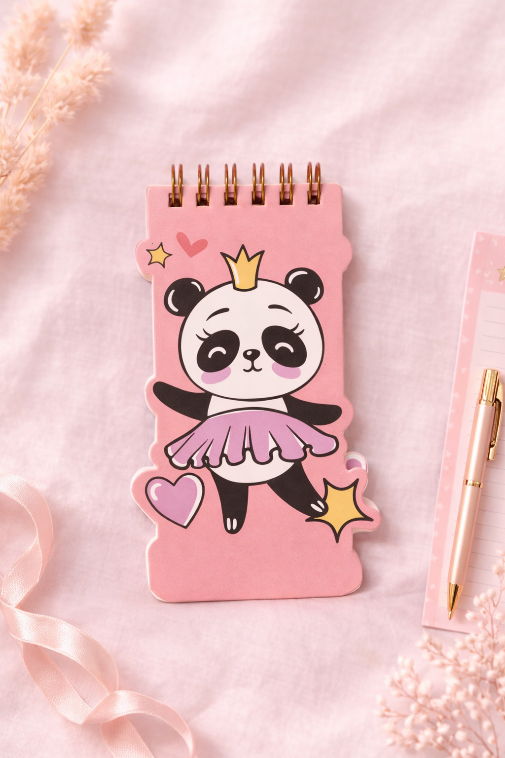 Cute Panda Spiral Notebook