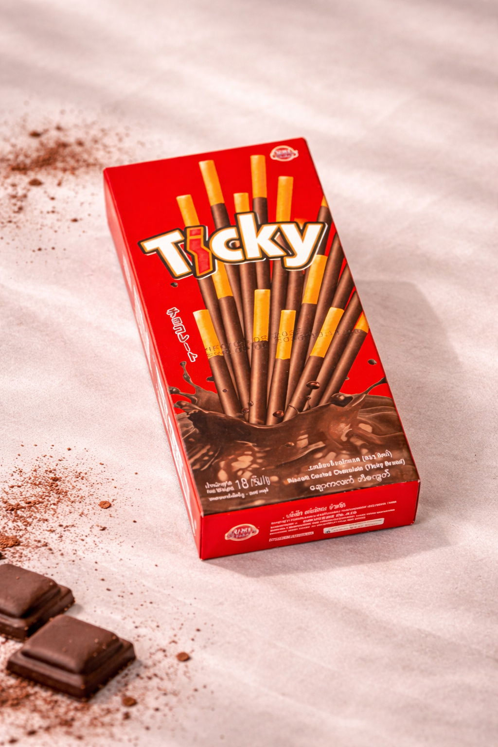 Ticky Chocolate Biscuit Sticks