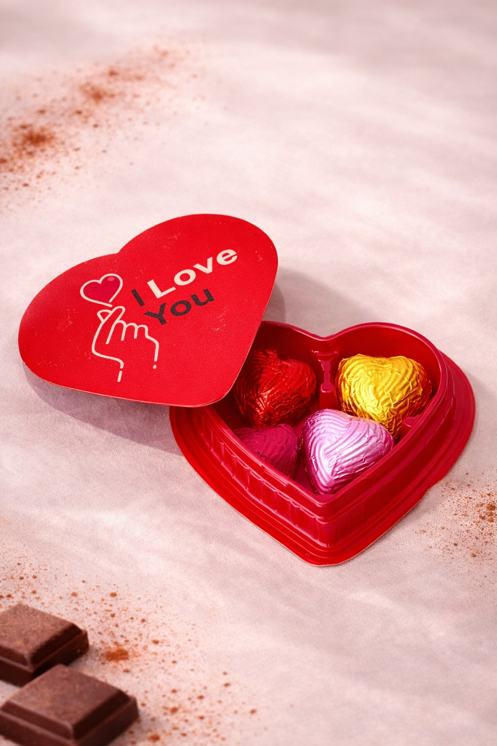 Love Heart Chocolate Gift Box