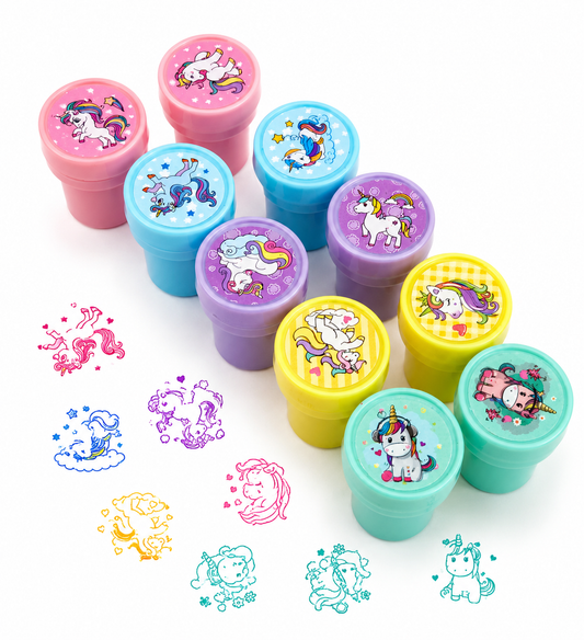 Kawaii Unicorn Stamp Collection