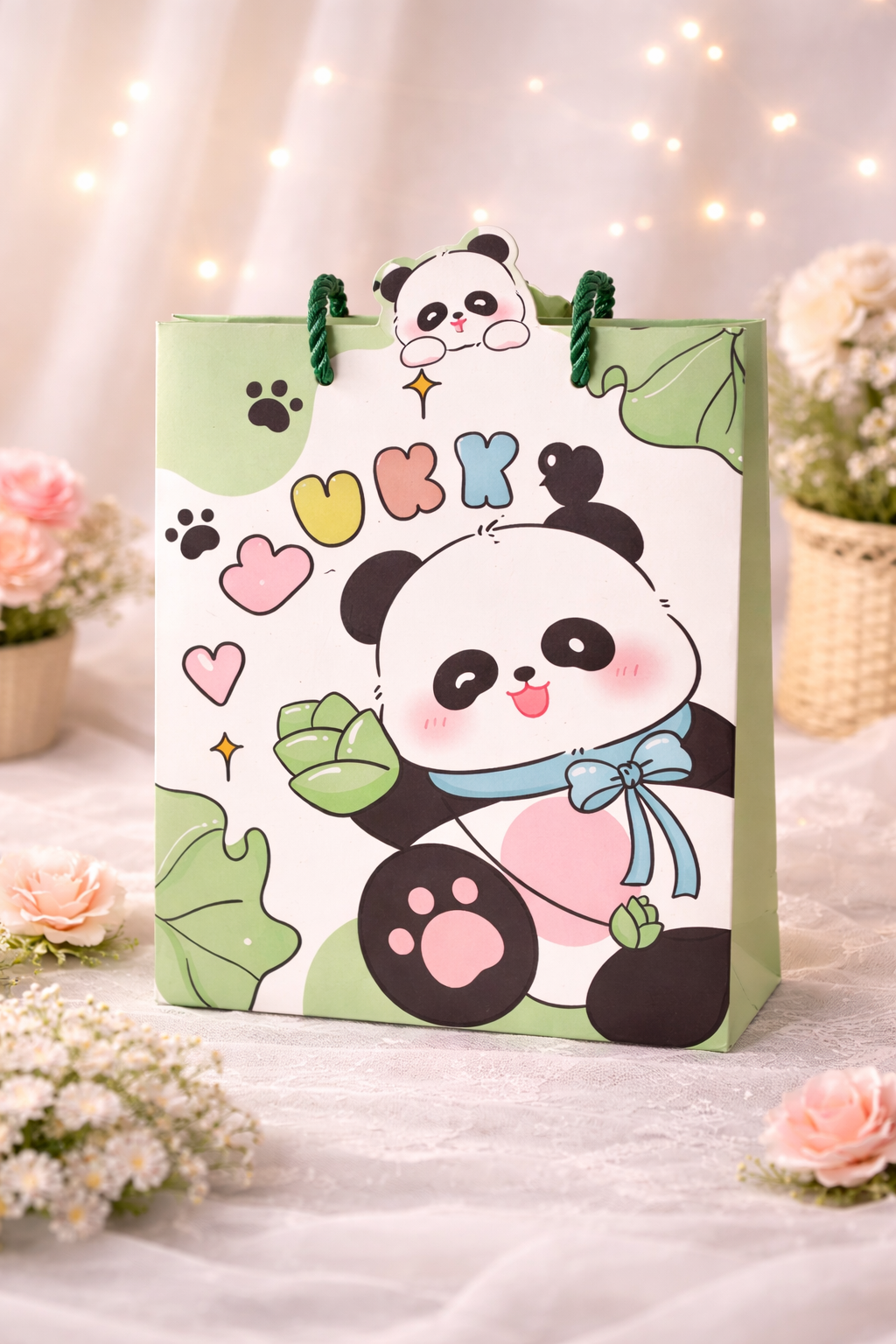 Cute Panda Gift Bag