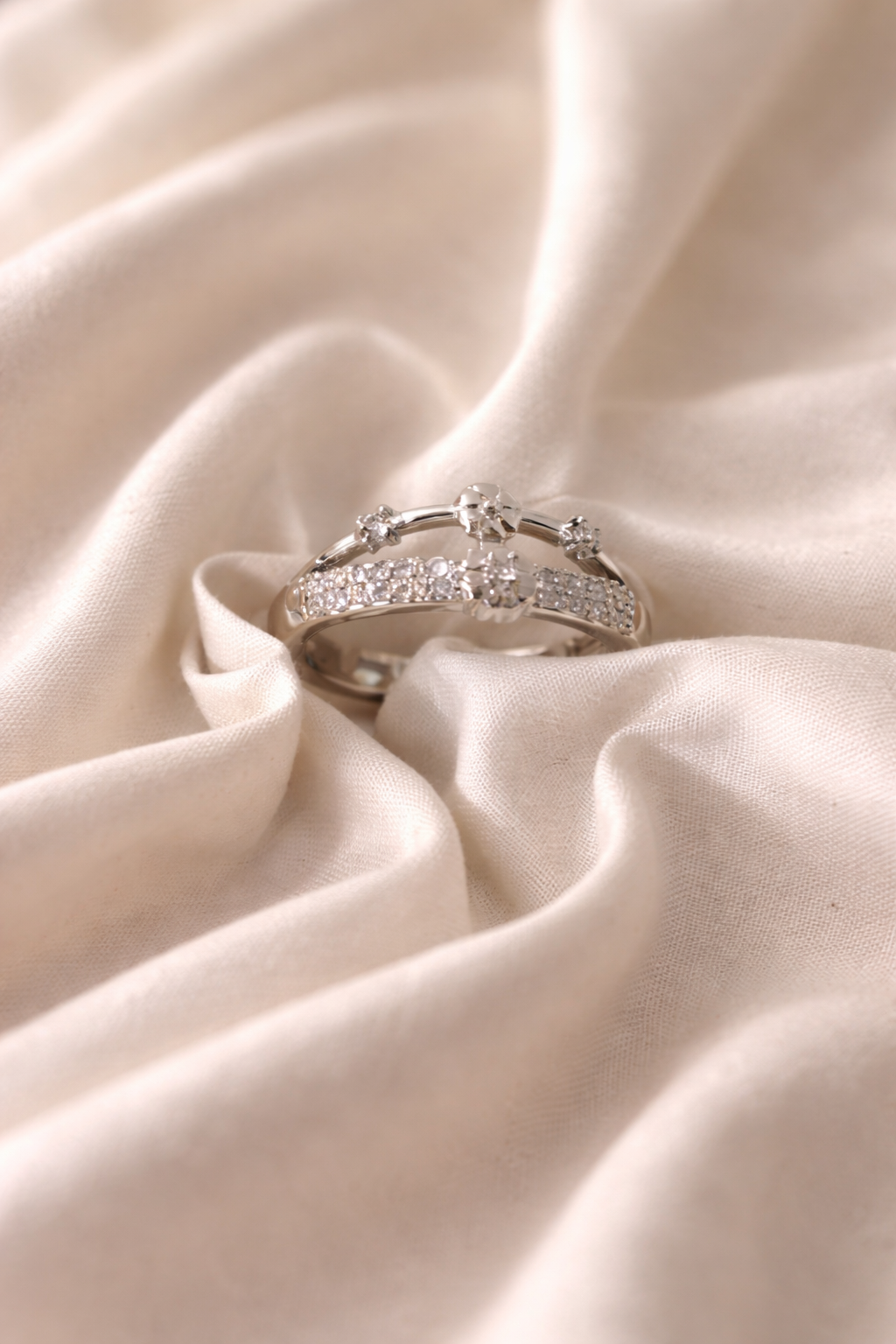 Starlight Crown Ring