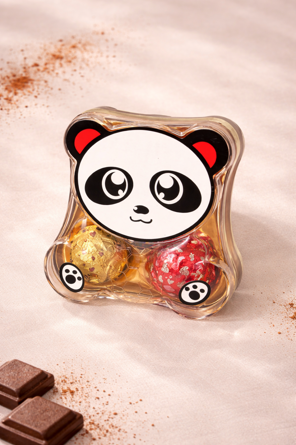 Cute Panda Chocolate Gift Box