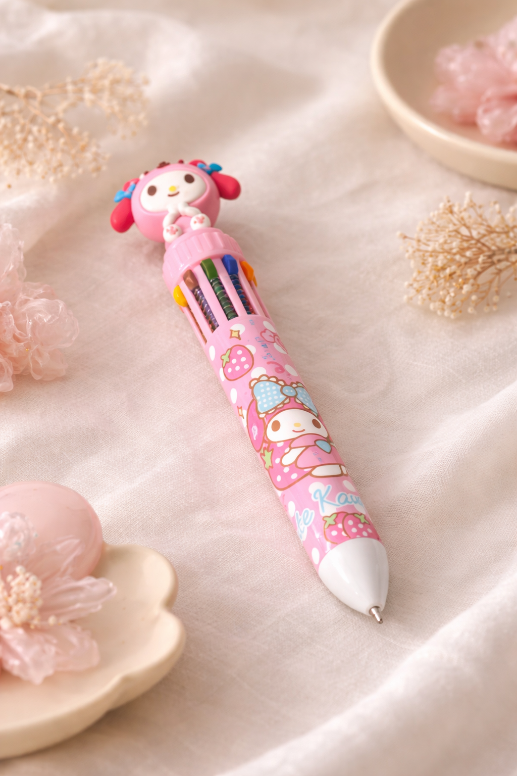 Cute Bunny Multi-Color Pen