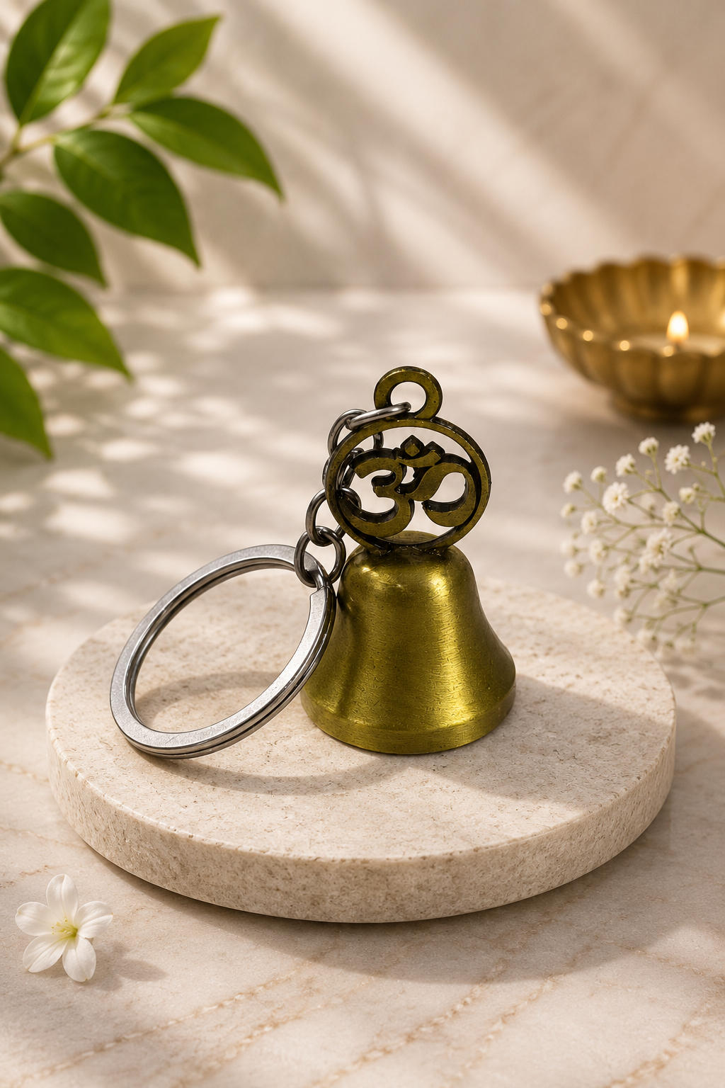 OM Guardian Bell Keychain