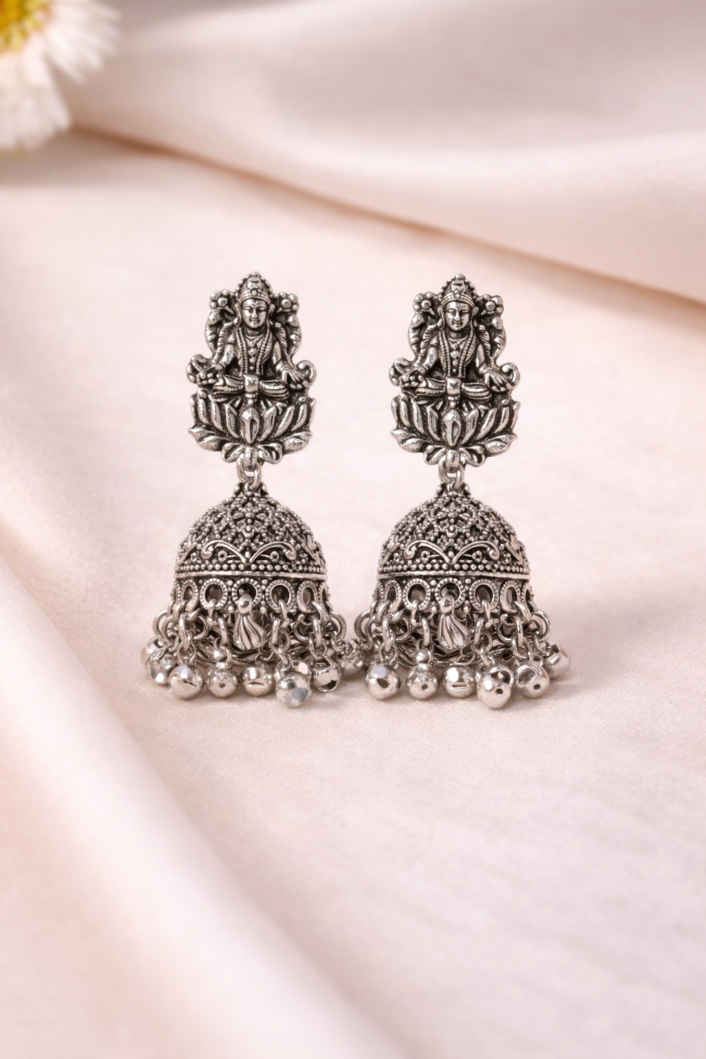 Goddess Lakshmi Jhumkas