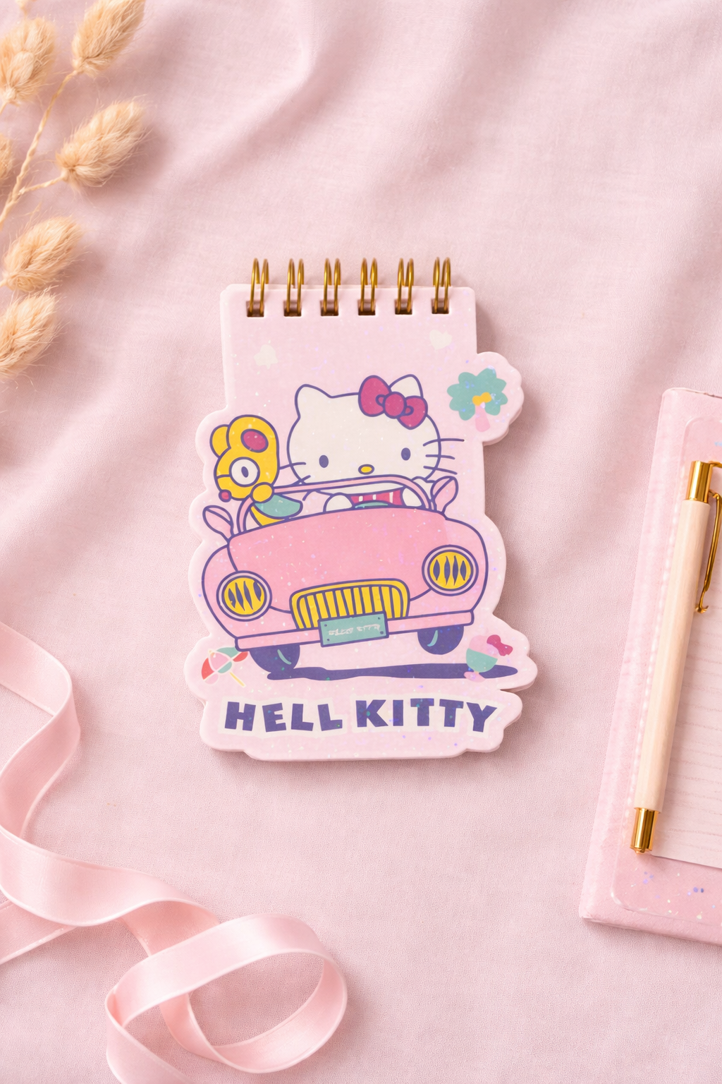Hello Kitty Drive Time Spiral Notebook
