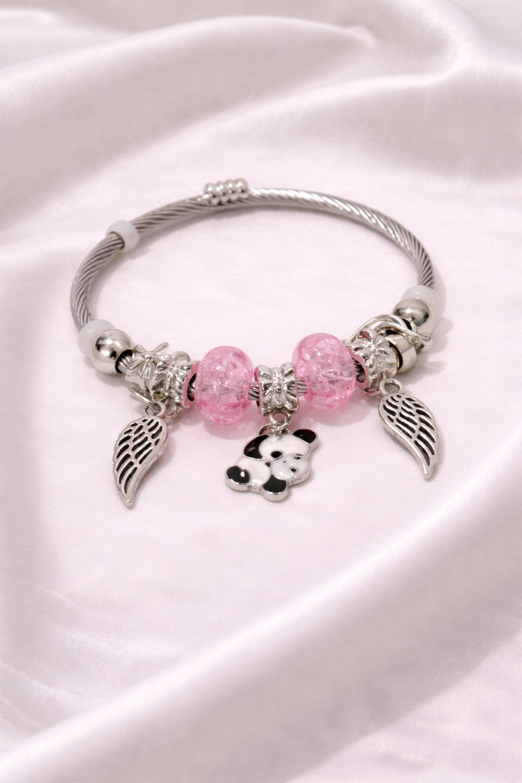 Blush Angel Panda Bracelet