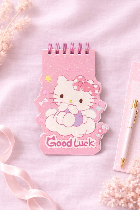 Hello Kitty Good Luck Spiral Notebook