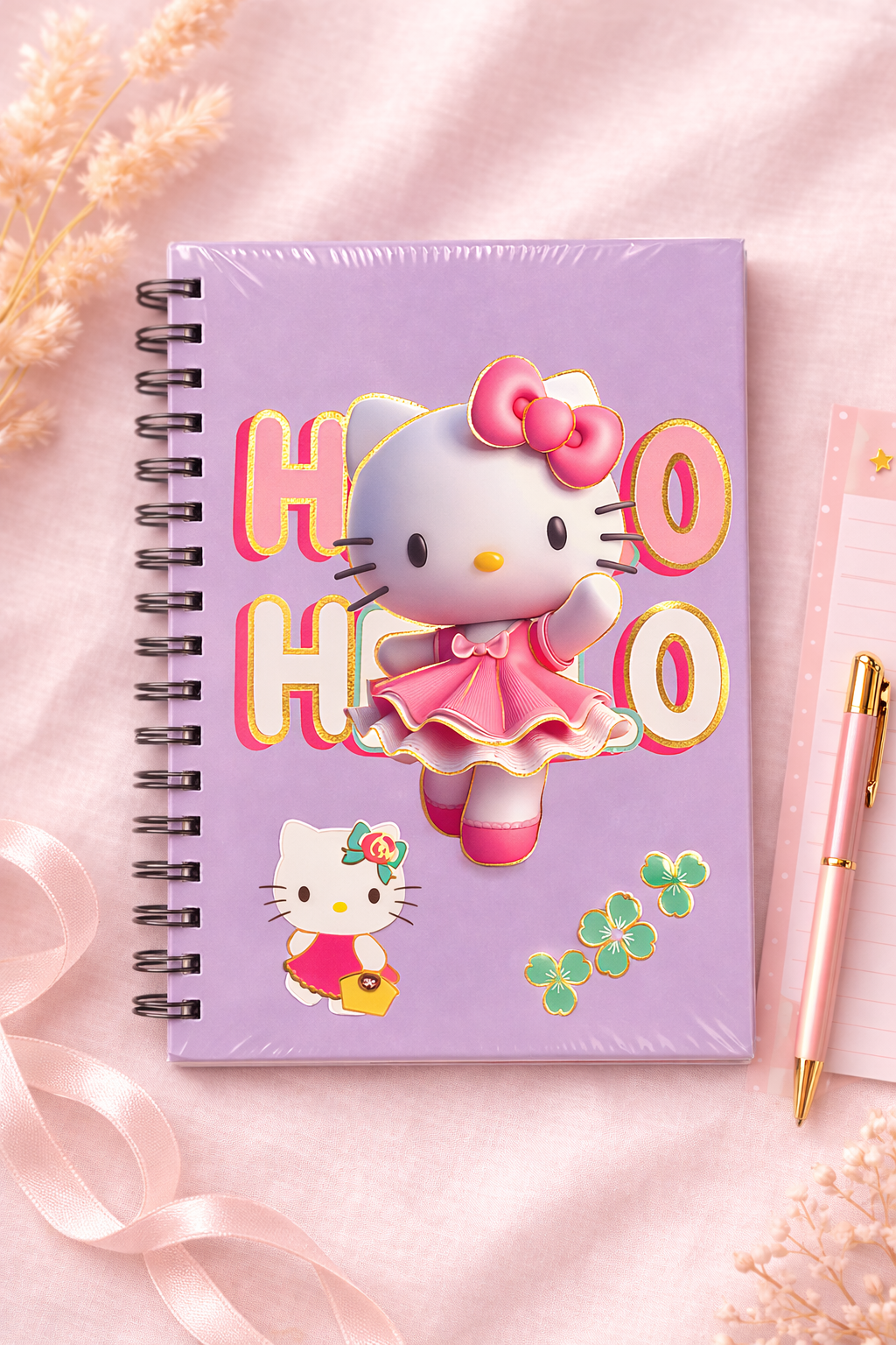 Hello Kitty Spiral Notebook