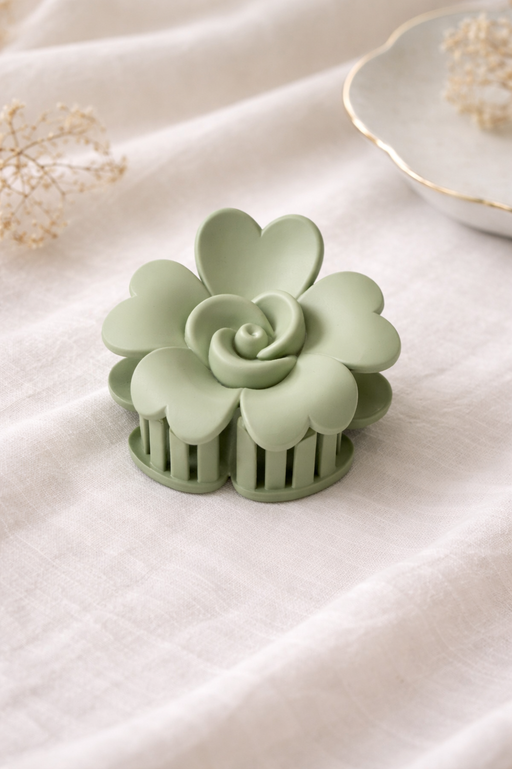 Sage Bloom Hair Claw