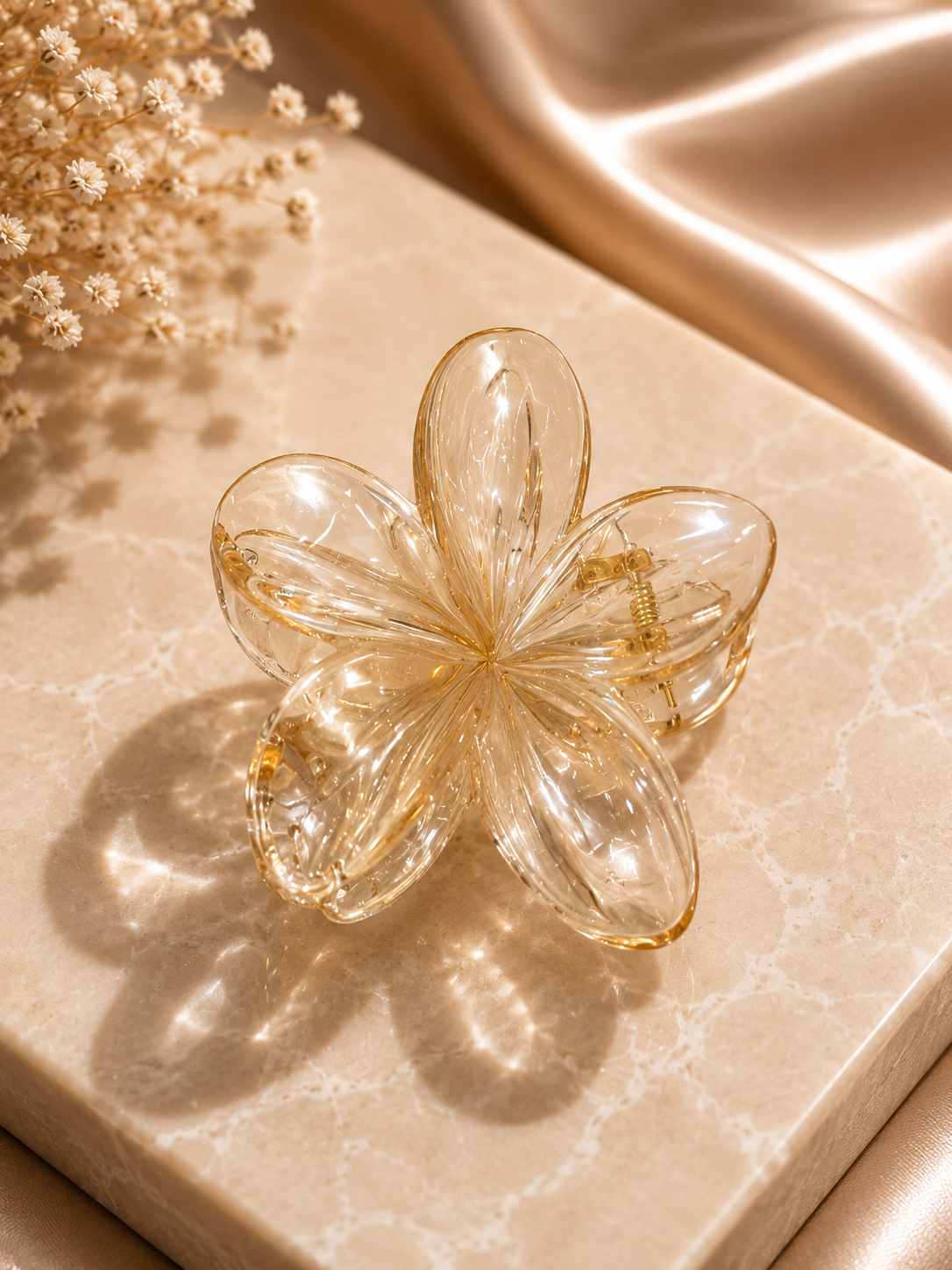 Champagne Mist Claw Clip