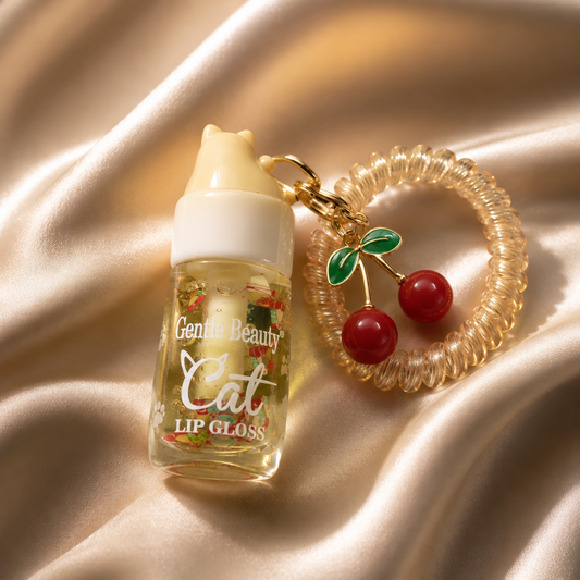 Golden Honey Cat Lip Gloss Bracelet
