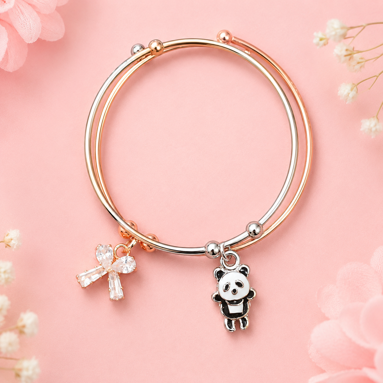 Blushing Panda Love Bracelet