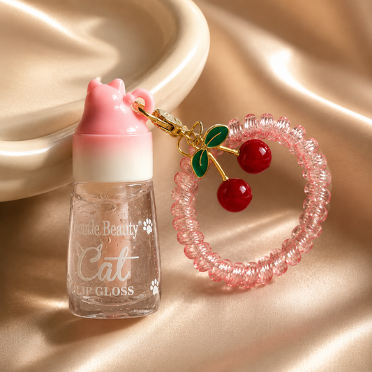 Blush Pink Cat Lip Gloss Bracelet