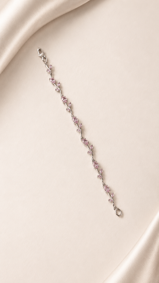 Blush Petal Tulip Bracelet