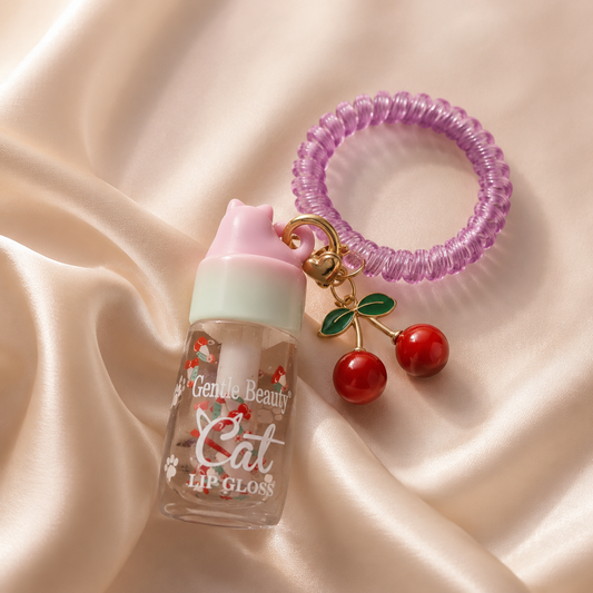 Lavender Dream Cat Lip Gloss Bracelet