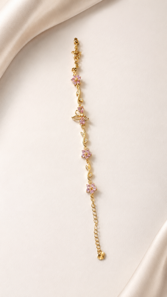 Blush Bloom Tulip Bracelet