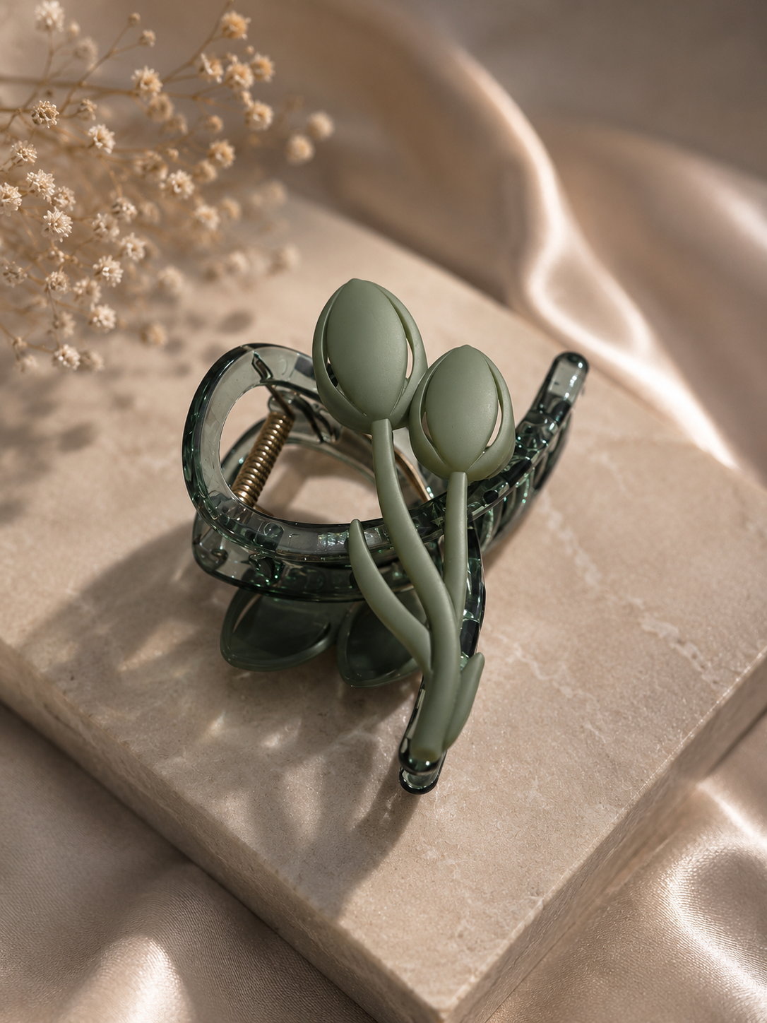 Sage Serenity Claw Clip
