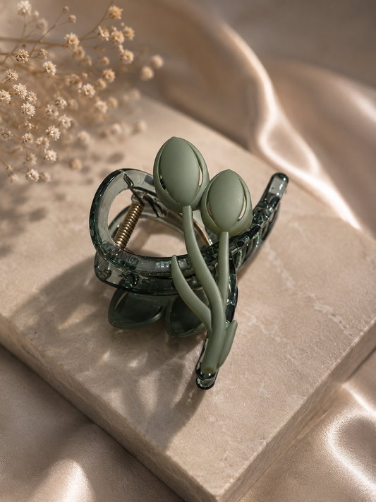Sage Serenity Claw Clip