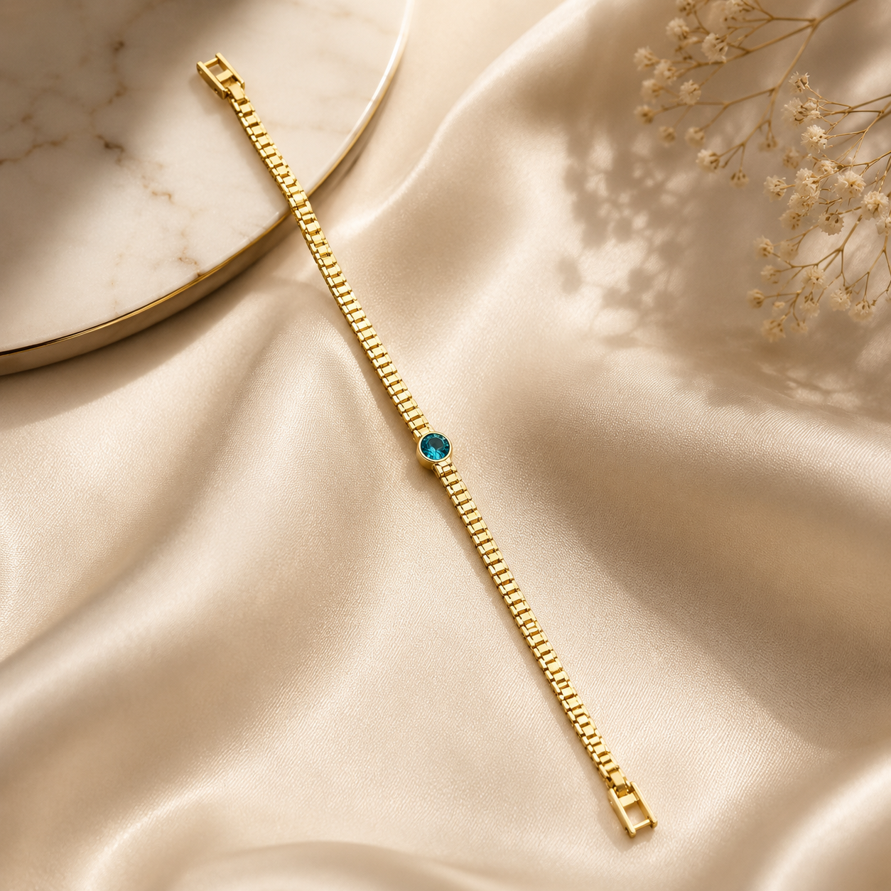 Midnight Sapphire Bracelet