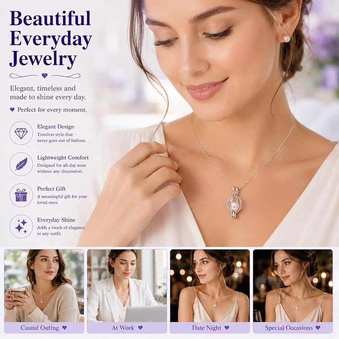 Sapphire Pearl Necklace Set